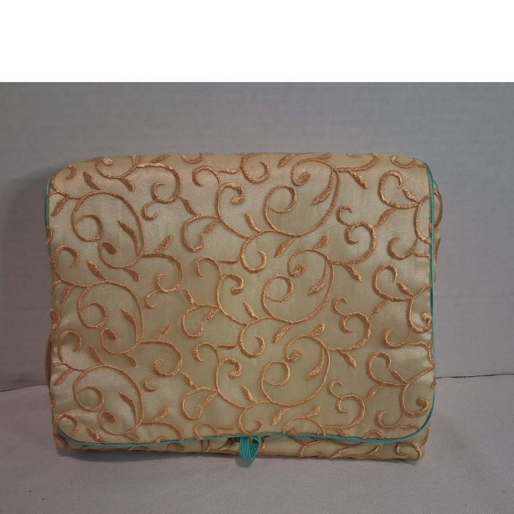 Marks Spencer Floral Magnolia Cosmetic Travel Toiletry Bag Organizer Kit Pouch